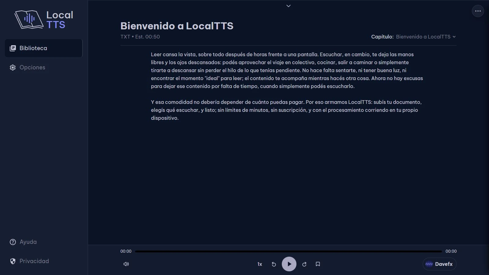 Del documento a la escucha